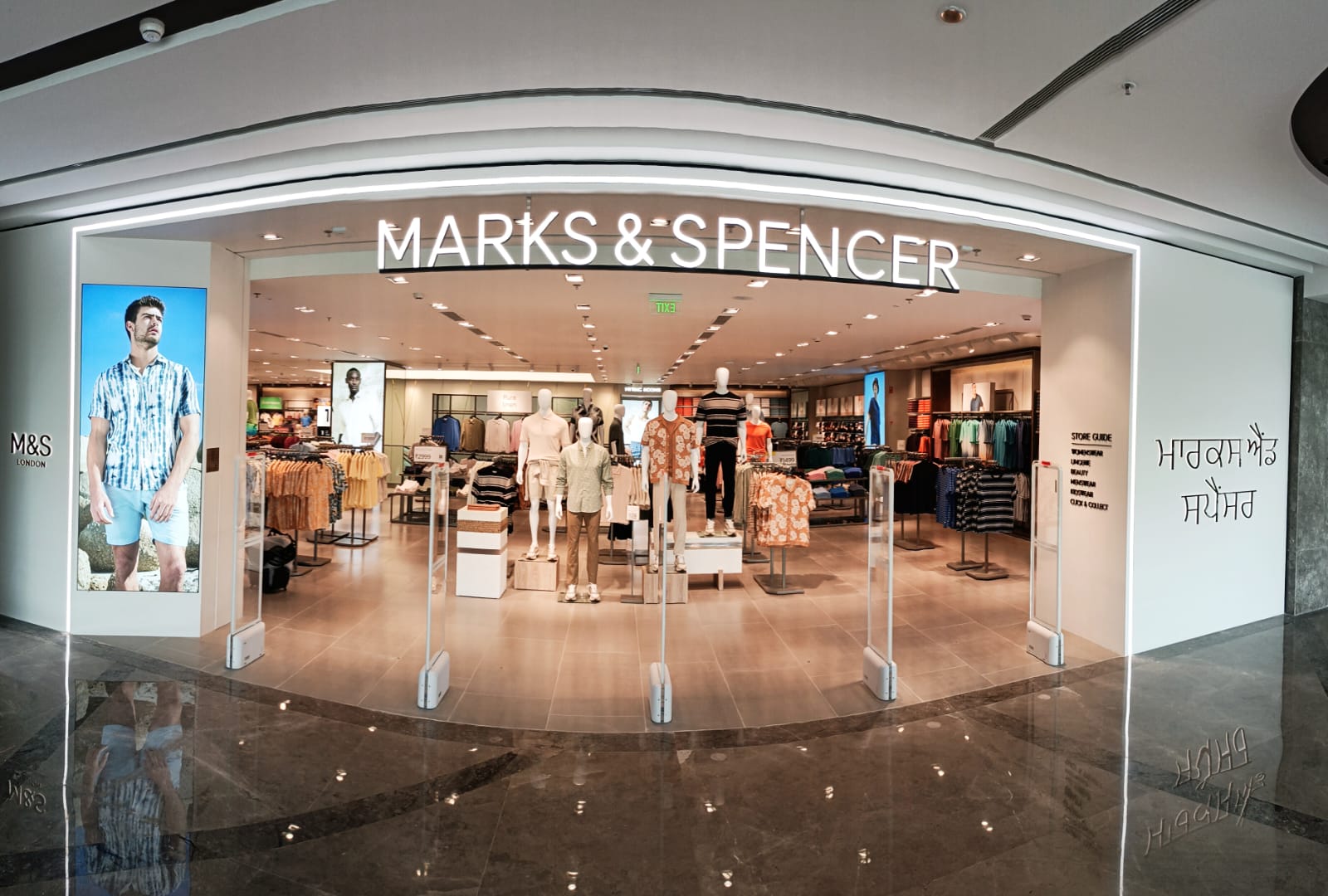 Marks & Spencer retail store exterior project by Chaudhary Enterprises (18)