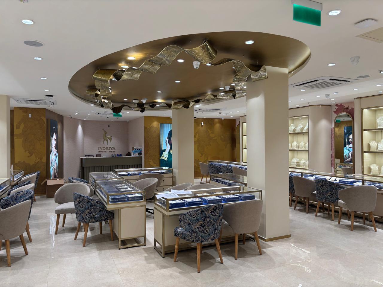 Indriya by Aditya Birla Jewellery showroom exterior project by Chaudhary Enterprises (12)