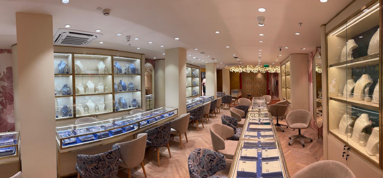 Indriya by Aditya Birla Jewellery showroom exterior project by Chaudhary Enterprises (19)