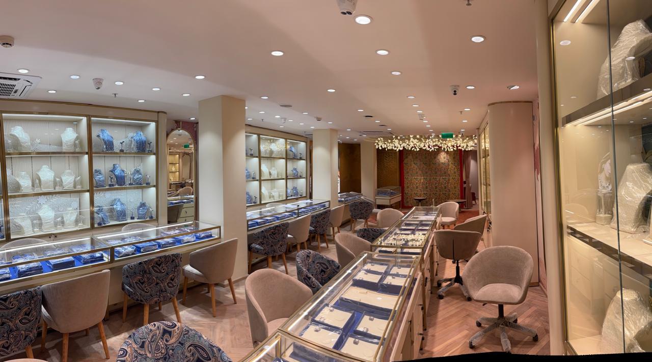 Indriya by Aditya Birla Jewellery showroom exterior project by Chaudhary Enterprises (21)